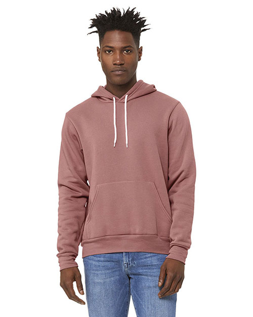 Bella + Canvas 3719 Poly Cotton Fleece Pullover Unisex Hoodie at GotApparel