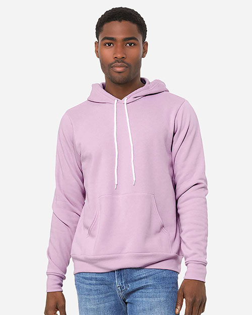 Bella + Canvas 3719 Poly Cotton Fleece Pullover Unisex Hoodie at GotApparel