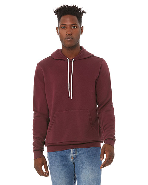 Bella + Canvas 3719 Unisex Sponge Fleece Pullover Hoodie at GotApparel