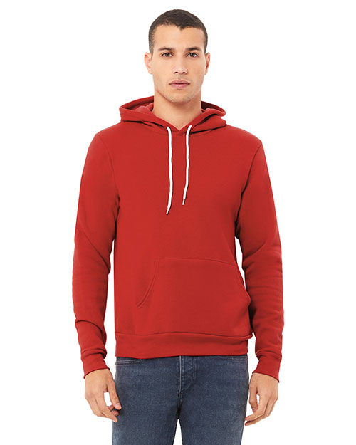 Bella + Canvas 3719 Poly Cotton Fleece Pullover Unisex Hoodie at GotApparel