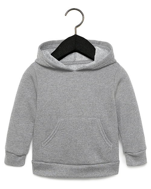 Bella + Canvas 3719T Toddler Sponge Fleece Pullover Hooded Sweatshirt at GotApparel