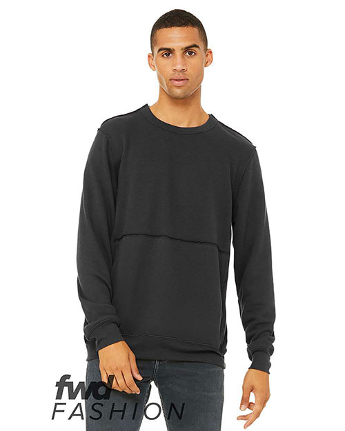 Bella + Canvas 3743 FWD Fashion Unisex Raw Seam Crewneck Pullover at GotApparel
