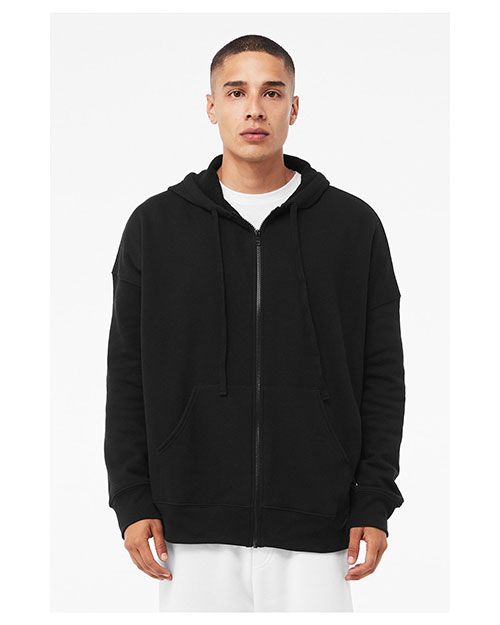 Bella + Canvas 3759 Unisex Sponge Fleece DTM Full-Zip Hooded Sweatshirt at GotApparel