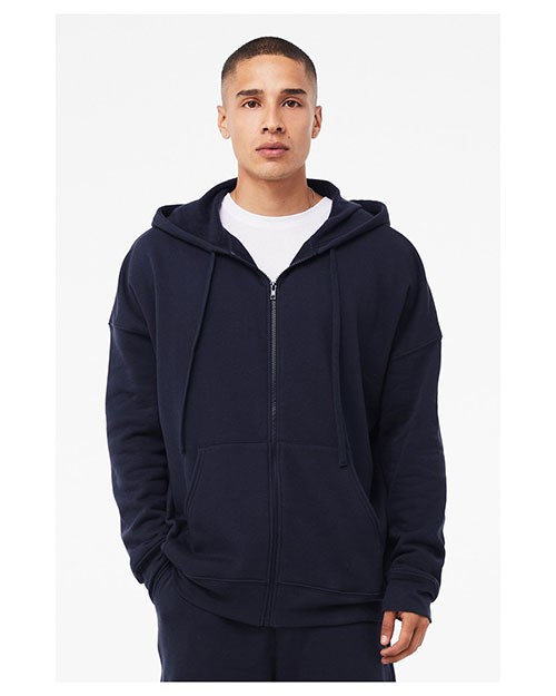 Bella + Canvas 3759 Unisex Sponge Fleece DTM Full-Zip Hooded Sweatshirt at GotApparel