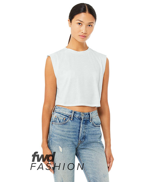 Bella + Canvas 8483B Fast Fashion Women Festival Cropped Tank at GotApparel