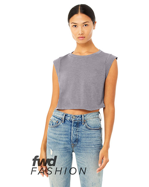 Bella + Canvas 8483B Fast Fashion Women Festival Cropped Tank at GotApparel