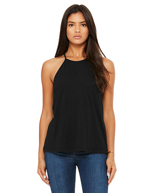 Bella + Canvas 8809 Women Flowy High Neck Tank at GotApparel