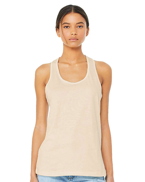 Bella + Canvas B6008 Women Jersey Racerback Tank at GotApparel