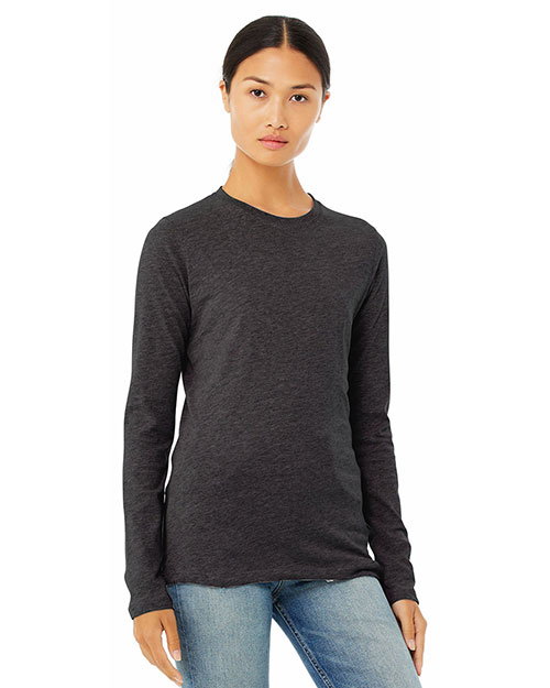 Bella + Canvas B6500 Women Jersey Long-Sleeve T-Shirt at GotApparel