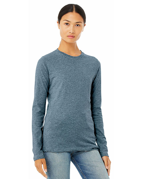 Bella + Canvas B6500 Women Jersey Long-Sleeve T-Shirt at GotApparel