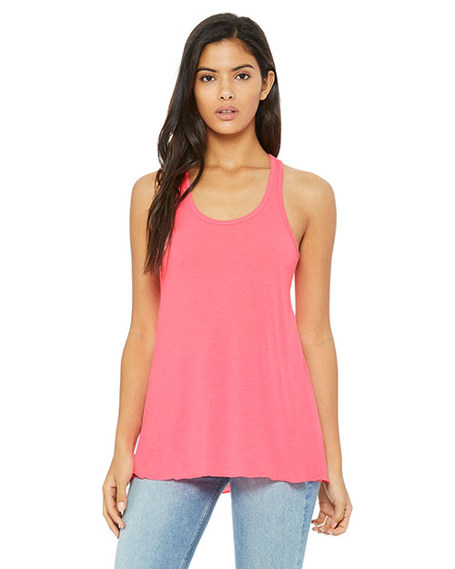 Bella + Canvas B8800 Women Flowy Racerback Tank at GotApparel