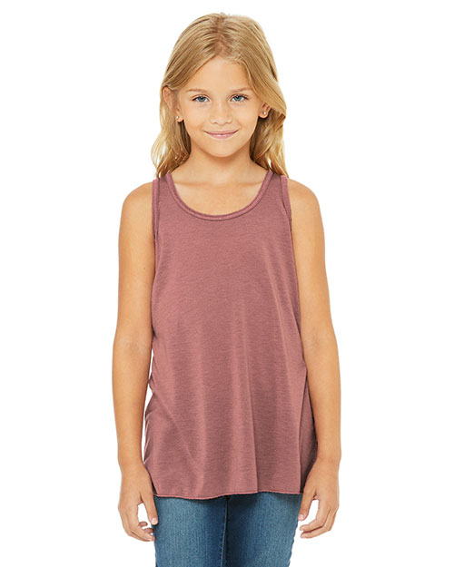 Bella + Canvas B8800Y Girls Flowy Racerback Tank at GotApparel
