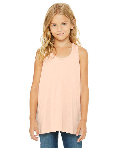 Bella + Canvas B8800Y Girls Flowy Racerback Tank at GotApparel
