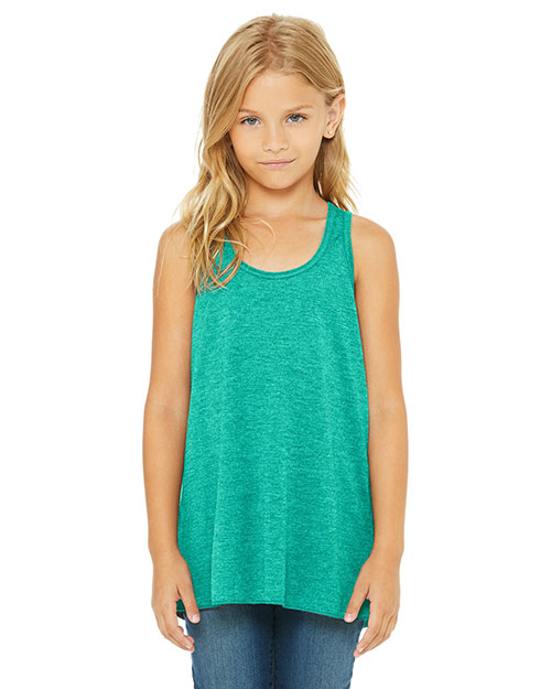 Bella + Canvas B8800Y Girls Flowy Racerback Tank at GotApparel