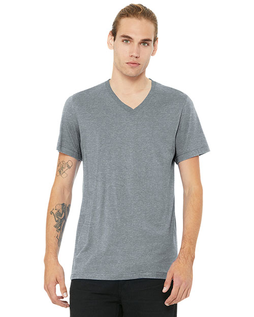 Bella + Canvas BC3005CVC Unisex Heather CVC V-Neck Tee at GotApparel