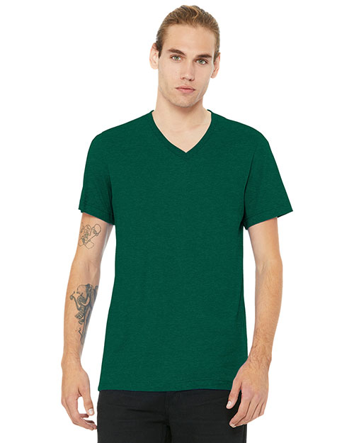 Bella + Canvas BC3005CVC Unisex Heather CVC V-Neck Tee at GotApparel