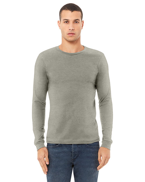 Bella + Canvas BC3501CVC Unisex Heather CVC Long Sleeve Tee at GotApparel