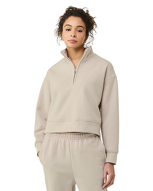 Bella + Canvas BC4540 ® Women's 10-Ounce 1/2-Zip Pullover at GotApparel