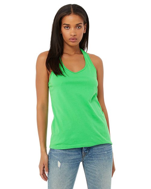 Bella + Canvas B6008 Women Jersey Racerback Tank at GotApparel