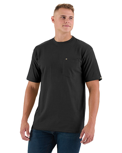 Berne BSM16T Men's Tall Heavyweight Short Sleeve Pocket T-Shirt at GotApparel
