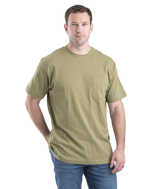 Berne BSM16T  Men's Tall Heavyweight Short Sleeve Pocket T-Shirt at GotApparel