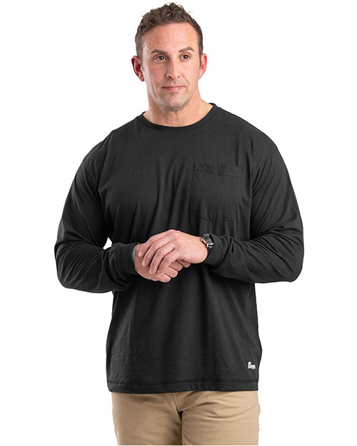 Berne BSM39T  Tall Performance Long-Sleeve Pocket T-Shirt at GotApparel