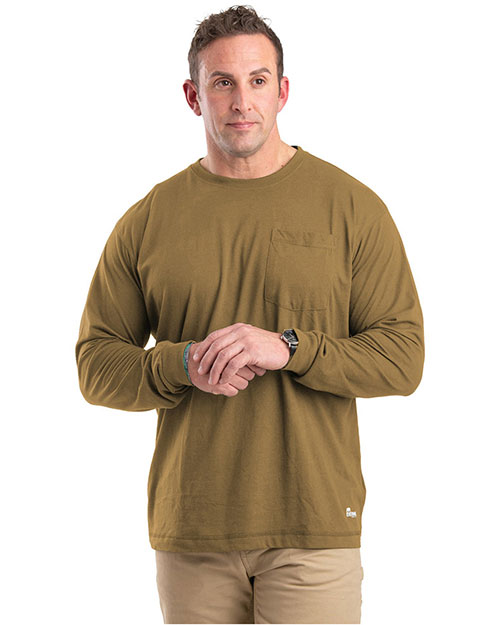 Berne BSM39T Tall Performance Long-Sleeve Pocket T-Shirt at GotApparel
