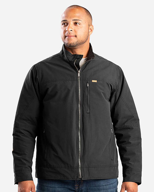 Berne J387 Men's Highland Quilt-Lined Micro-Duck Jacket at GotApparel