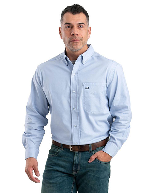 Berne SH26  Men's Foreman Flex180 Button-Down Woven Shirt at GotApparel