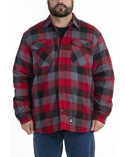 Berne SH69 Men's Timber Flannel Shirt Jacket at GotApparel