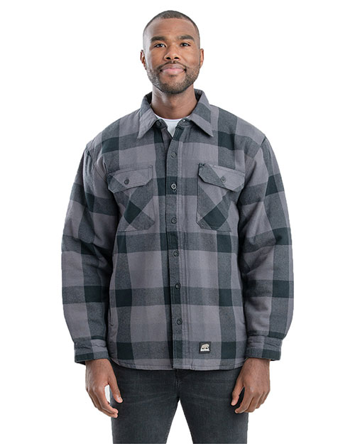 Berne SH69T Men's Tall Timber Flannel Shirt Jacket at GotApparel