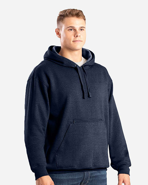 Berne SP418 Men's Heritage Zip Pocket Hooded Sweatshirt at GotApparel