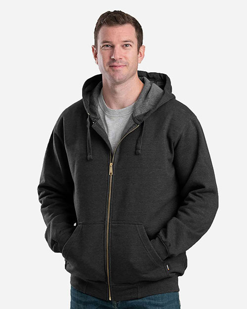 Berne SZ413 Men's Heritage Full-Zip Hooded Sweatshirt at GotApparel