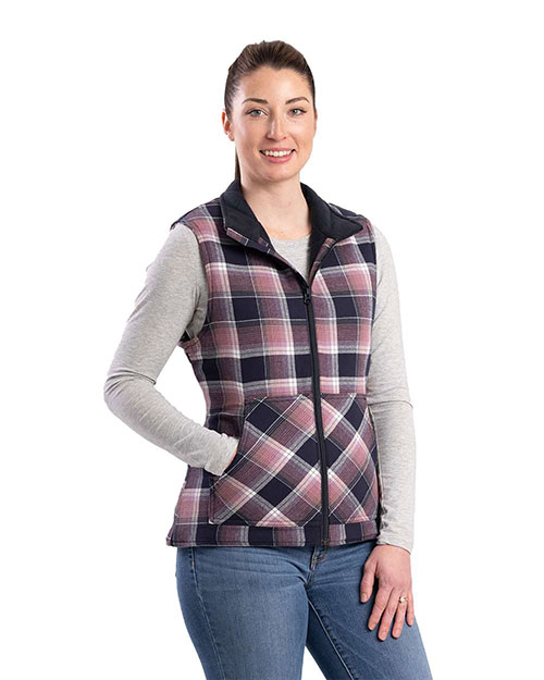 Berne WV16 Women's Insulated Flannel Vest at GotApparel