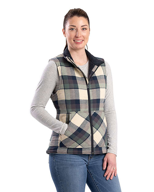 Berne WV16 Women's Insulated Flannel Vest at GotApparel