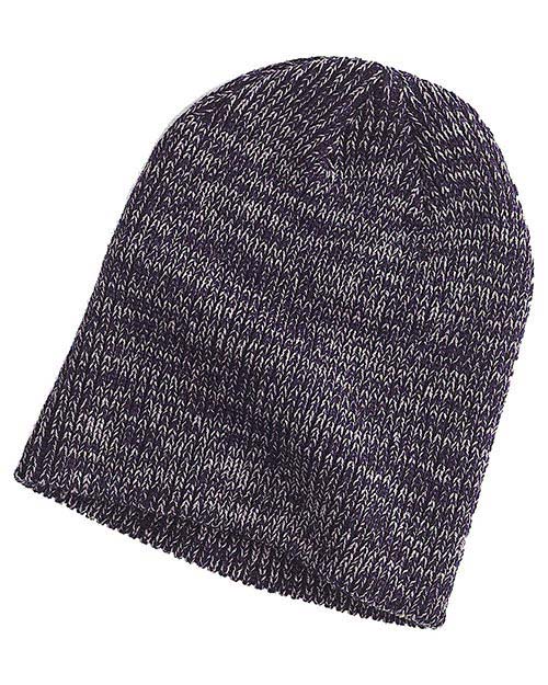 Big Accessories / Bagedge BA524 Men Ribbed Marled Beanie at GotApparel