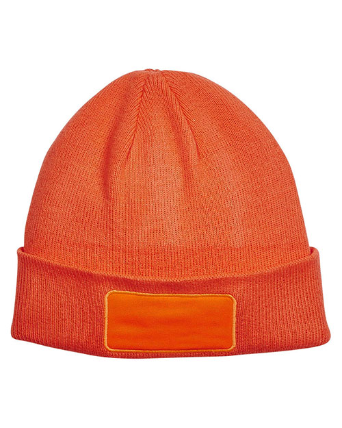 Big Accessories / Bagedge BA527 Men Patch Beanie at GotApparel