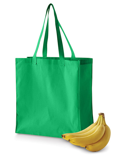 Bagedge BE055 Unisex Canvas Grocery Tote Bag at GotApparel