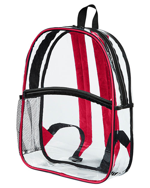BAGedge BE259 Clear PVC Backpack at GotApparel