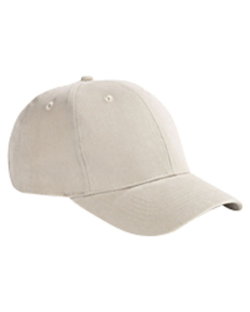 Big Accessories / Bagedge BX002 Unisex 6-Panel Brushed Twill Structured Cap at GotApparel