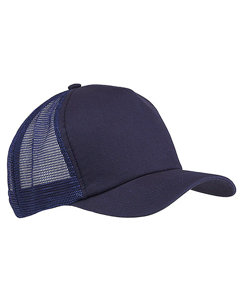 Big Accessories / Bagedge BX010 Unisex 5-Panel Twill Trucker Cap at GotApparel