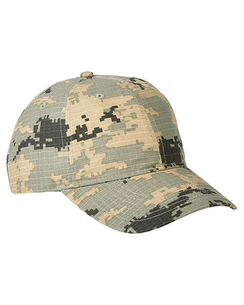 Big Accessories / Bagedge BX018 Unisex Unstructured Camo Hat at GotApparel