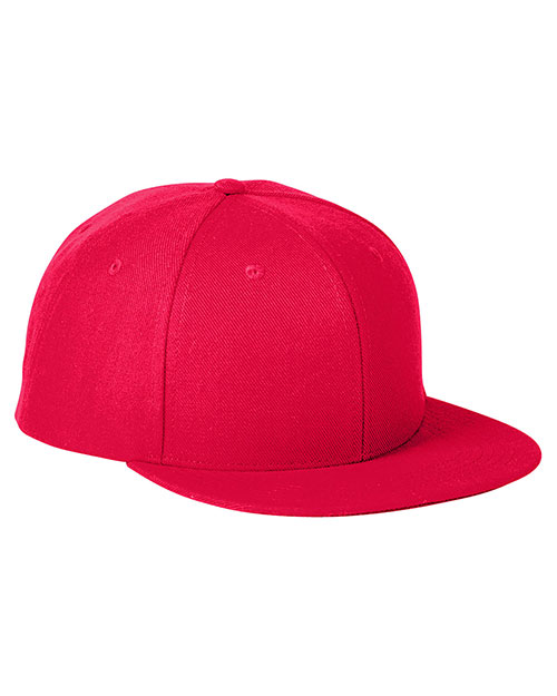 Big Accessories BA539 Unisex Flat Bill Sport Cap at GotApparel