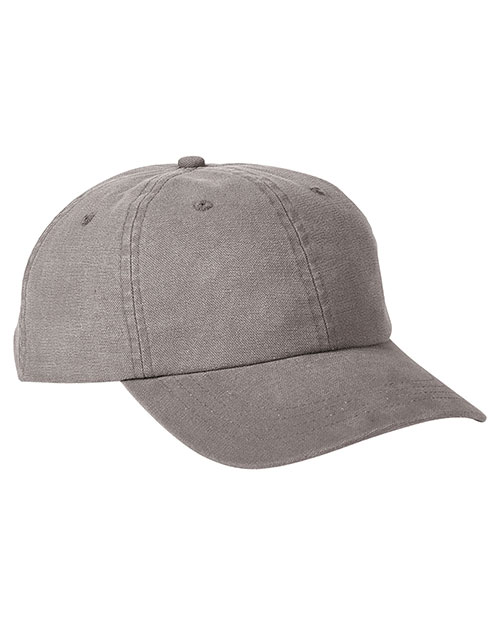 Big Accessories BA610 Unisex Heavy Washed Canvas Cap at GotApparel