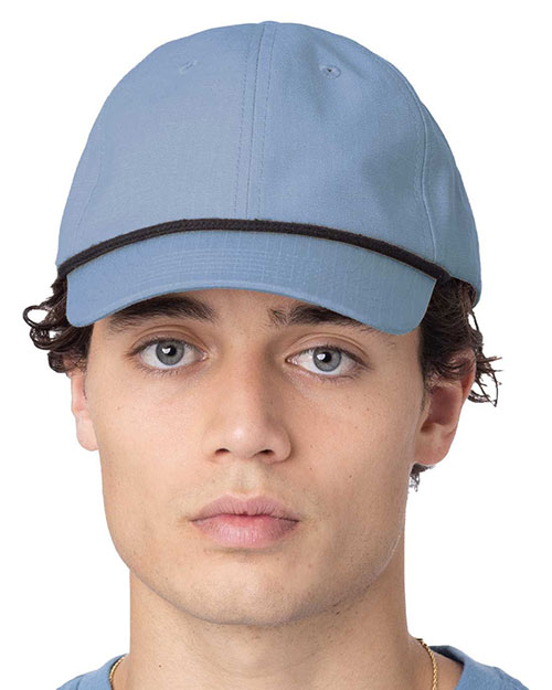 Big Accessories BA640 Lariat 6-Panel Cap at GotApparel