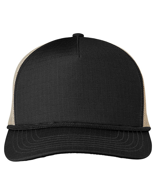 Big Accessories BA680  Ripstop Foam Trucker Hat at GotApparel