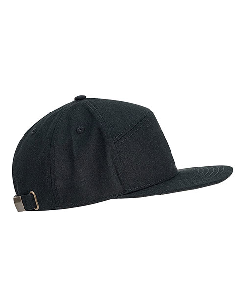 Big Accessories BA709 Hybrid Flat Bill Cap at GotApparel