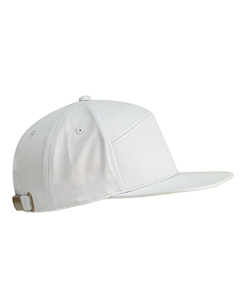 Big Accessories BA709 Hybrid Flat Bill Cap at GotApparel