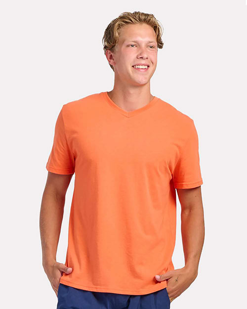 BOXERCRAFT BM2204 Men High V-Neck T-Shirt at GotApparel