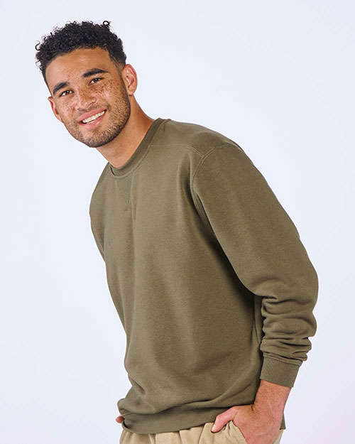 BOXERCRAFT BM5101 Men Fleece Crew Pullover at GotApparel